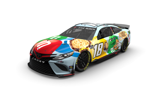 M M S Crunchy Cookie Racing Kyle Busch Dover Advance Speedwaymedia