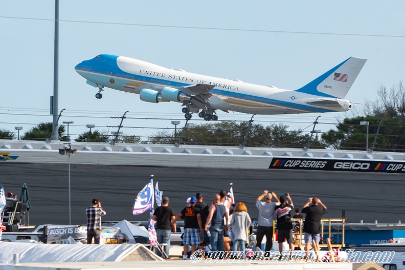 Air Force One departs