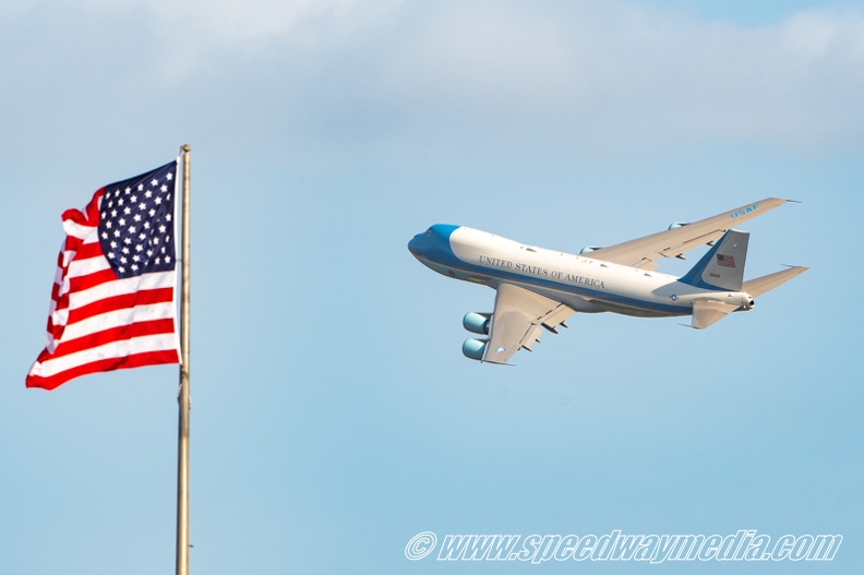 Air Force One departs