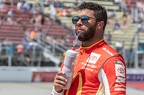 Bubba Wallace wins the pole