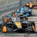 6 Felix Rosenqvist leads race action