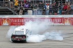 Victory lane and celebrations