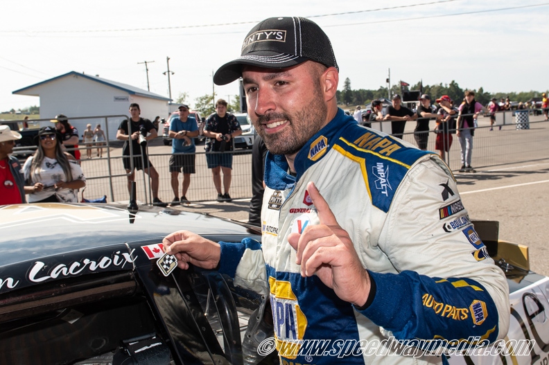 Victory lane, Kevin Lacroix