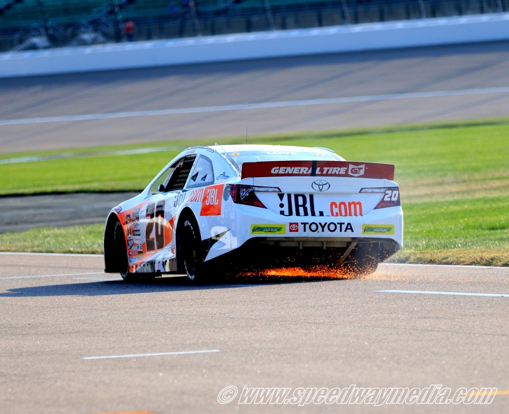 Jess Love leaves a trail of sparks.JPG
