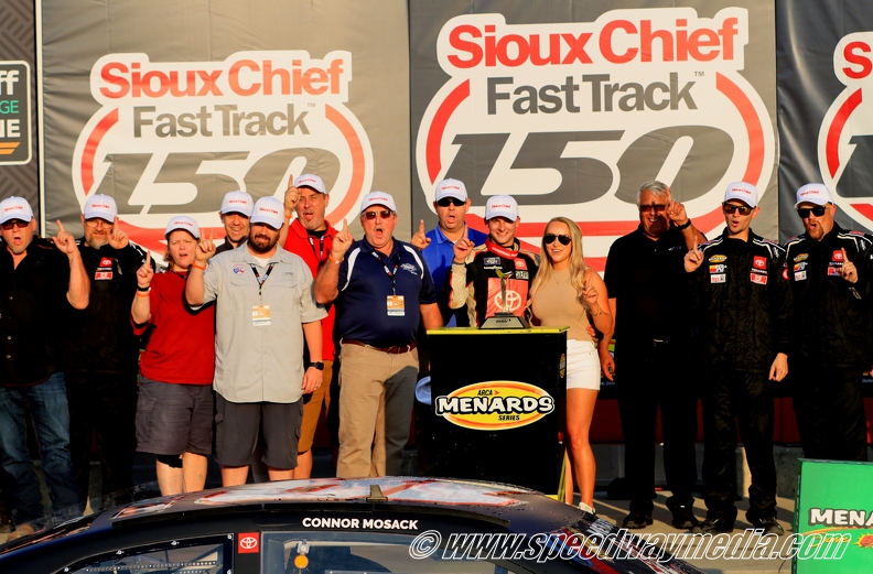 Connor Mosack first ARCA victory lane.JPG