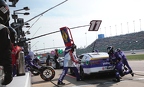 Denny Hamlin pit stop