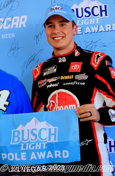 Christopher Bell pole award.JPG