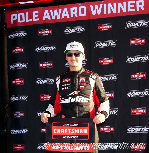 Cory Heim pole award.JPG