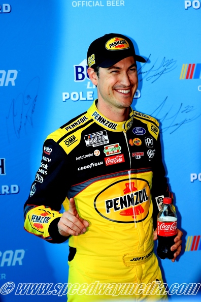 Joey Logano Pole Award.JPG