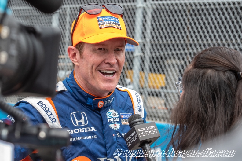 Winner, Scott Dixon