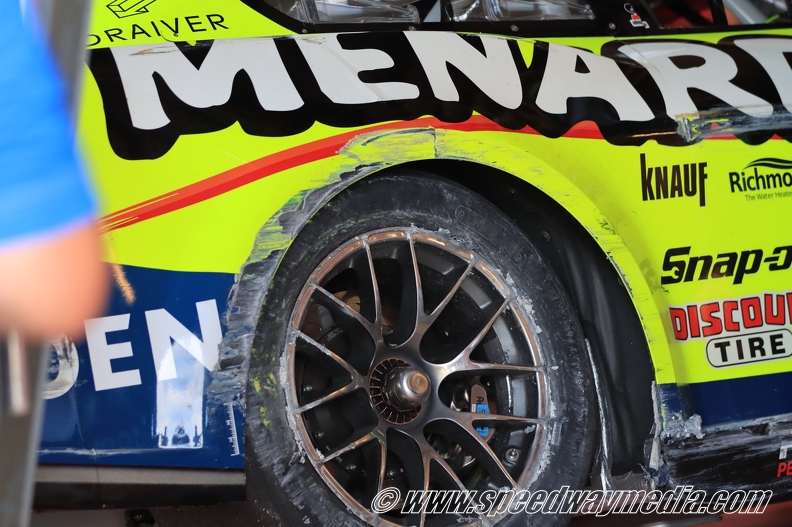 damage to Ryan Blaney car.JPG