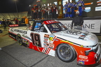Daniel Hemric driving into victory lane