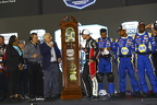 Daniel Hemric in Victory lane