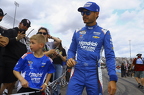 Kyle Larson and fan 2
