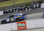 Chae Elliott by the Martinsville sign