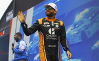 Ross Chastain at drivers intro