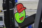 Ross Chastain's pit board