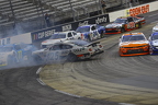 Harrison Burton spins 5