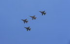 F16 flyby