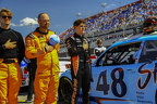 Nick Sanchez pre-race