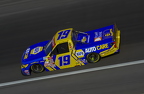 Daniel Hemric in the McAnally Hilgermann truck