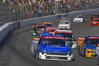 front stretch action