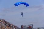 Parachutist with bill board 2