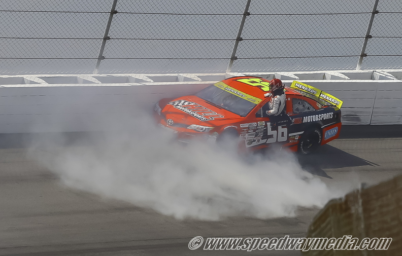 Timmy Hill hits the turn 2 wall.jpg