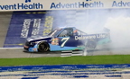 Carson Hocevar victory burn out