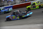 Connor Mosack ans Matt Crafton race for position
