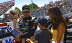 Kyle Busch and family