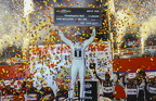 Christopher Bell with 1 Million Dollar Check