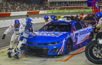 Kyle Larson's pit stop