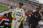 Talyor Gray pre-race