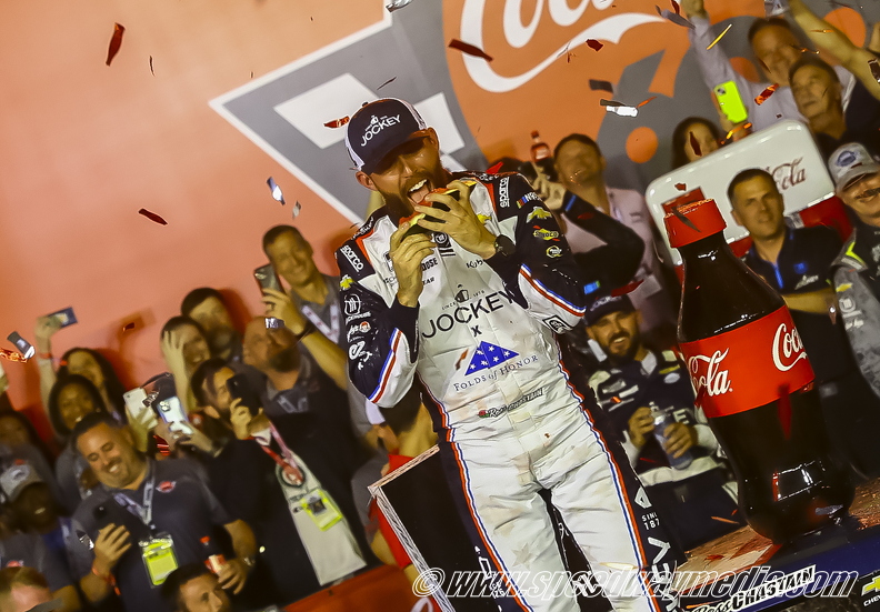 Ross Chastian eating his watermellon.jpg