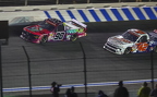 Racing out of turn 3
