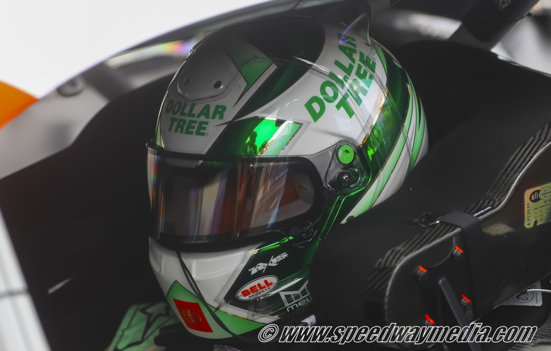 John Humter Nemechek about to qualify.jpg