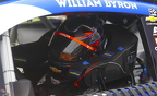 William Byron in car