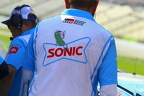 Ty Gibbs' crew shirts with Sonic
