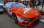 Cole Custer's car on the grid