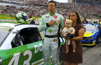 Erik Jones with family