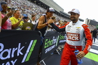 Ricky Stenhouse with fans
