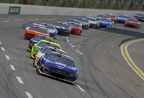 Joey Logano leads them early