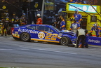 Joey Logano's damaged car