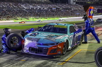 Michael McDowell pit stop