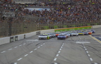 The start of the Quaker State 400