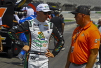 Christian Eckes talking over qualifing