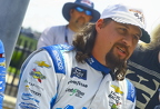 Josh Williams waiting to qualify
