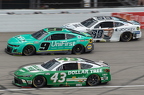 43 Erik Jones, 9 Chase Elliott, 99 Daniel Suarez