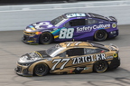 77 Carson Hocevar, 88 Shane Van Gisbergen